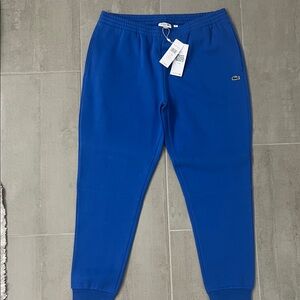 Lacoste mens Royal Blue Sweatpants